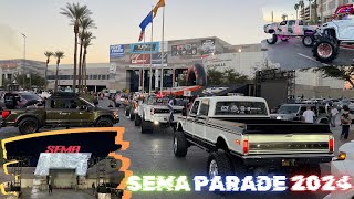 2024 Sema Show Parade In Las Vegas [upl. by Varney7]