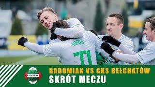 Skrót meczu Radomiak Radom  GKS Bełchatów 20 RADOMIAKTV [upl. by Nomi358]