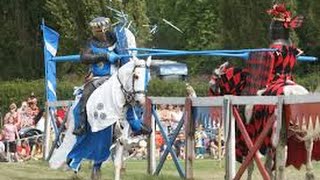 jousting FULL CONTACT medieval festival [upl. by Nnylyahs]