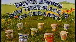 Advert Ambrosia Desserts Short Devon knows how they make it so creamy 1992 [upl. by Nonahs]