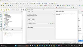 Select by location using QGIS [upl. by Llerrit]