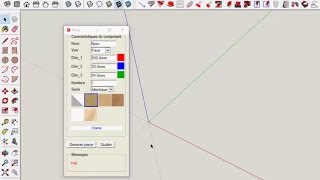 Le plugin « piéce 21 »  SketchUp [upl. by Orten69]