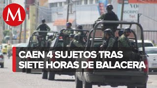 Detienen a cuatro personas tras enfrentamiento con policías en Pénjamo [upl. by Mall]