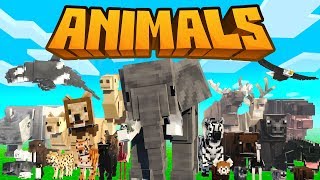 ANIMALS  Minecraft Marketplace Map Trailer [upl. by Orlina8]