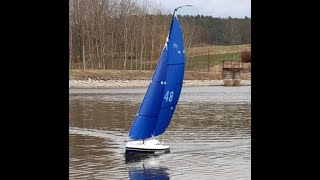 Relaxed winter sailing with Graupner Micro Magic [upl. by Desai]