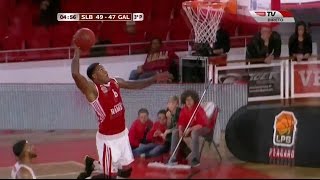 Carlos Morais Dunk  SL Benfica vs Galitos  0403  LPB [upl. by Sezen]