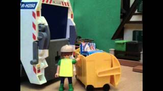 Vuilniswagen playmobil [upl. by Iblok557]