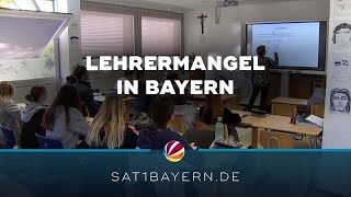 Lehrermangel in Bayern Jedes Gymnasium hat drei Lehrkräfte zu wenig [upl. by Yssirc]