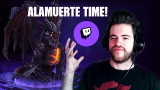 Dando caña con Alamuerte en Heroes of the storm Twitch [upl. by Latashia]