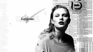 Taylor Swift  Gorgeous Lyric Video [upl. by Merrili]