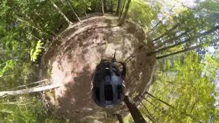 10242024 Forest Ridge Mountain Bike Trail  Insta360 [upl. by Ecnarretal]