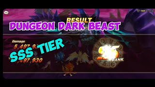 Rift Dungeon Dark Beast Summonera War SSS Tier Guide [upl. by Parrisch836]