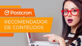 Como encontrar Conteúdos para as suas Contas de Mídias Sociais em Segundos Postcron  Tutorial [upl. by Serafine797]