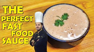 Sauce For Burgers And Pizza Fries  Perfect Sauce For Fast Food Recipes  Chef Saim Sarosh [upl. by Haiacim868]