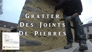 Gratter des joints de pierres [upl. by Sitruk]