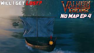 Valheim No Map  Ep 4 Sailing Is Stressful wno Map [upl. by Prochora209]