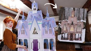 Turning this 5FOOT Dollhouse into a Victorian Gingerbread House [upl. by Marra509]