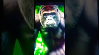 Eastern lowland gorilla vs jurrasic world animals despacito musica cover [upl. by Irrehs]