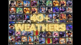 What I got from 40 GOOD weather infinite modes in ANIME CARD BATTLE [upl. by Grieve588]