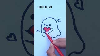 Heart drawing homeofart emoji reels heart viralvideo foryou nihamoni [upl. by Ylus]