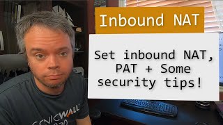 How to configure SonicWall inbound NAT [upl. by Yuille154]