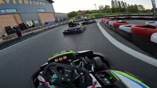 Karting Payerne Outdoor Track with Sodi RSX Ekart  SWS International Training [upl. by Ssitnerp]