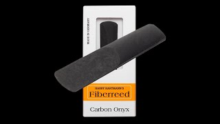 Sonoridade das palhetas Fiberreed Onyx Carbon [upl. by Ayisan]