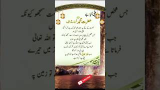 Farmani Akherri Nabi SAW  فرمان رسول  hadees hadeesenabvisaw ytshorts shortsfeed [upl. by Hime]