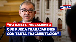 🔴🔵José Cevasco “No existe Parlamento que pueda trabajar bien con tanta fragmentación” [upl. by Adilen]