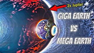 Colliding a MegaEarth with a GIGAEARTH ⟶【My Theory Planet】 [upl. by Steen]