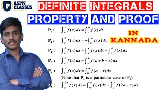 PROPERLY OF DEFINITE INTEGRALS Class 12 maths [upl. by Nosbig]