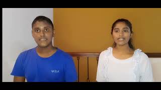 Hanthana Sihine  by Kavindu amp Kavindya Ranasingha my Children [upl. by Aseeram]