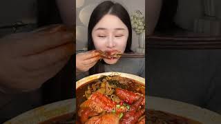 mukbang eting chalange eating show chinese food asmr china food funny shorts mukbang [upl. by Negeam]