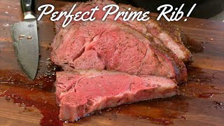 The Secret To A Perfect Prime Rib  LSG Pellet Smoker [upl. by Ailekahs]