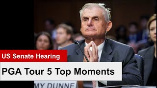 PGA Tour LIV Golf Senate Hearing 5 Top Moments and Our Reaction [upl. by Amye27]