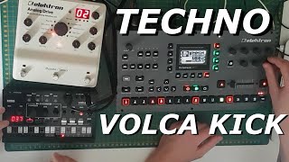 Volca Kick Techno Exploration with Octatrack [upl. by Revned894]