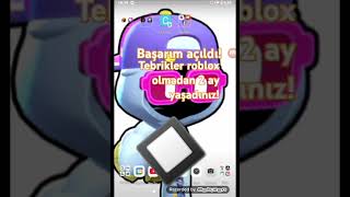 Tebrikler roblox olmadan 2 ay yaşadınız [upl. by Sybila]