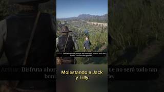 Molestando a Tilly y a Jack RdR2campamento jack jack rdr2 gaming rdr1 rdr tilly arthur [upl. by Trever]