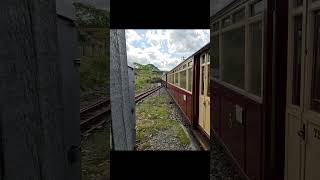 Ffestiniog Railway Dduallt Station narrowgauge steam [upl. by Annayad]