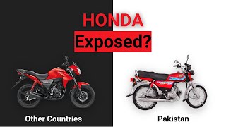 Why Pakistani Bikes Look Outdated  Is Honda Behind It [upl. by Madonna]