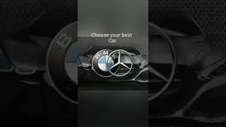 BMW vs Mercedes Which One Would You Choose 🚗💨 CarBattle BMW Mercedes LuxuryCars Viral [upl. by Alvita]