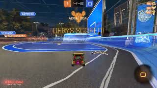 Clean hoops swish flip reset  Rocket League [upl. by Ilyah230]