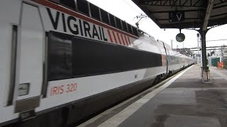 TGV IRIS 320 Arrivée Paris Gare de Lyon [upl. by Northington]