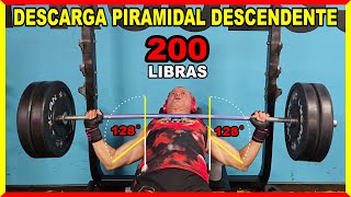 DESCARGA PIRAMIDAL DESCENDENTE EN PRESS INCLINADO [upl. by Mairb]