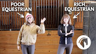 RICH EQUESTRIAN VS POOR EQUESTRIAN funny 😂 [upl. by Ades]