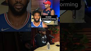 Why Joel Embiid is underperforming for team USA shorts [upl. by Borlase]