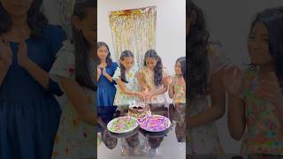 ഉണ്ണികളുടെ birthday 🎁 sisters [upl. by Enasus]