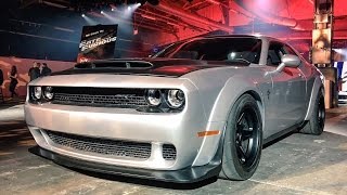 2018 Dodge Demon  FIRST LOOK [upl. by Filemon]