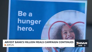 Arvest Banks a million meals continues [upl. by Racklin]