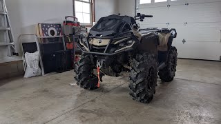 2023 Can Am outlander 850 xmr walk around [upl. by Erhard123]